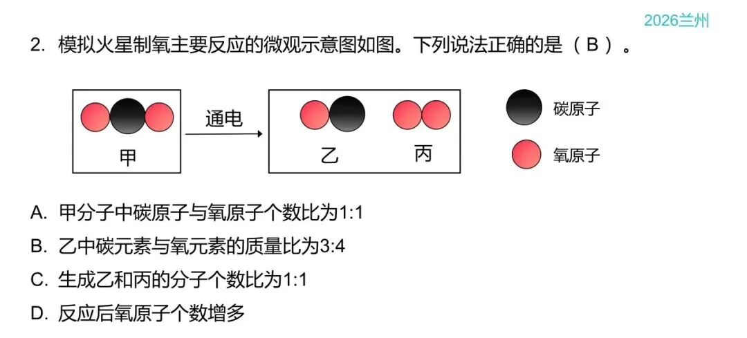 中考化学答题技巧:微观过程示意图-第13张图片-四季读书网