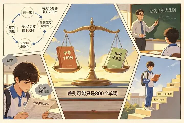 英语到底应该怎么学?中考英语62分,我到高中该咋办啊?-第1张图片-四季读书网 英语到底应该怎么学?中考英语62分,我到高中该咋办啊?-第1张图片-四季读书网