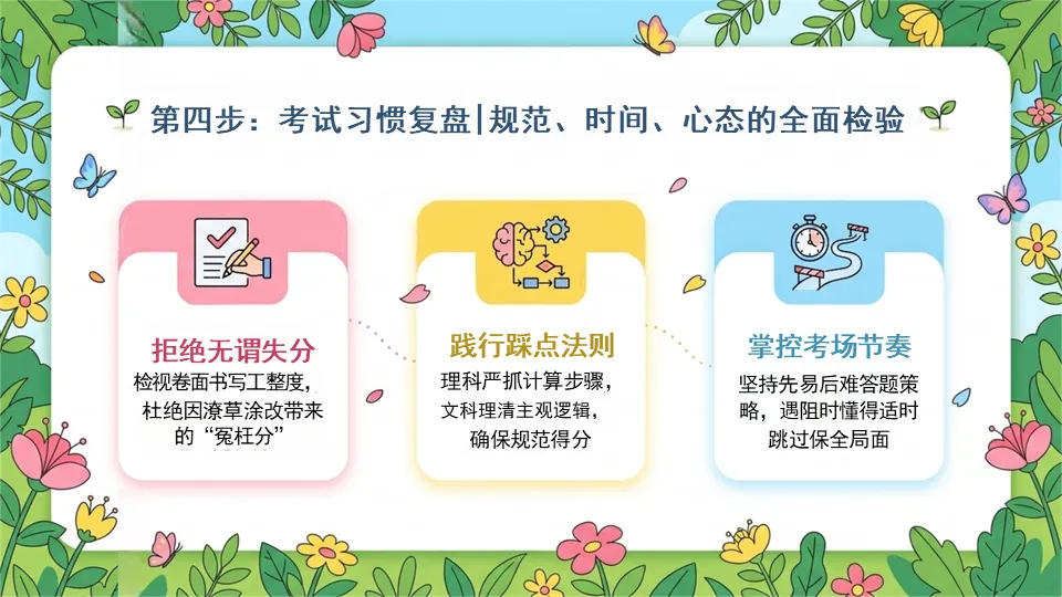 期中考后状态调节主题班会PPT——复盘蓄力,向阳前行-第20张图片-四季读书网