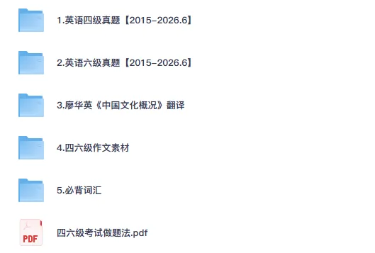 【3套全】最新英语六级历年真题及答案解析合集含听力PDF(2015-2026年6月)-第1张图片-四季读书网 【3套全】最新英语六级历年真题及答案解析合集含听力PDF(2015-2026年6月)-第1张图片-四季读书网