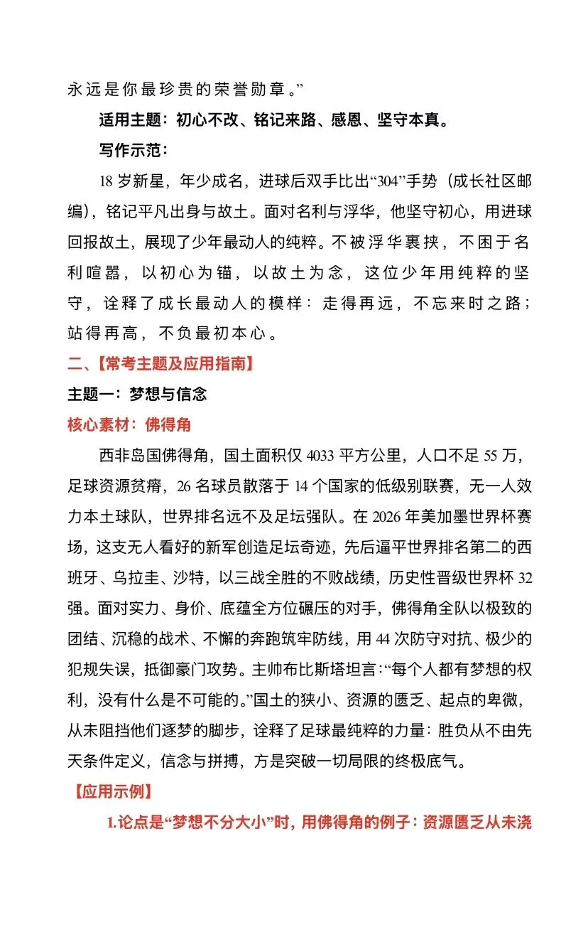 中考作文素材集锦!那些世界杯的大咖!-第7张图片-四季读书网 中考作文素材集锦!那些世界杯的大咖!-第7张图片-四季读书网