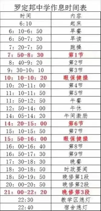 初三生择校必看!佛山各高中作息大盘点!早6晚11是标配?-第9张图片-四季读书网
