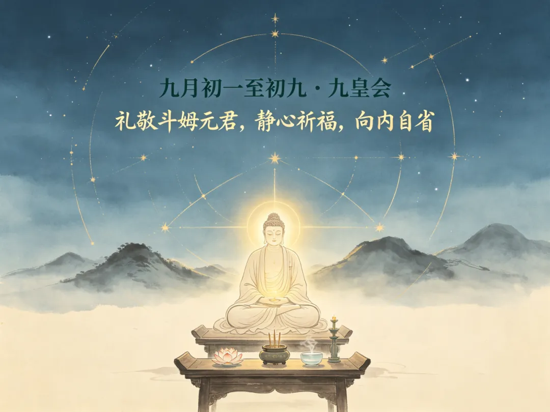 寒露秋深,收敛神气|初一至初九九皇会,向内照见本真-第6张图片-四季读书网 寒露秋深,收敛神气|初一至初九九皇会,向内照见本真-第6张图片-四季读书网