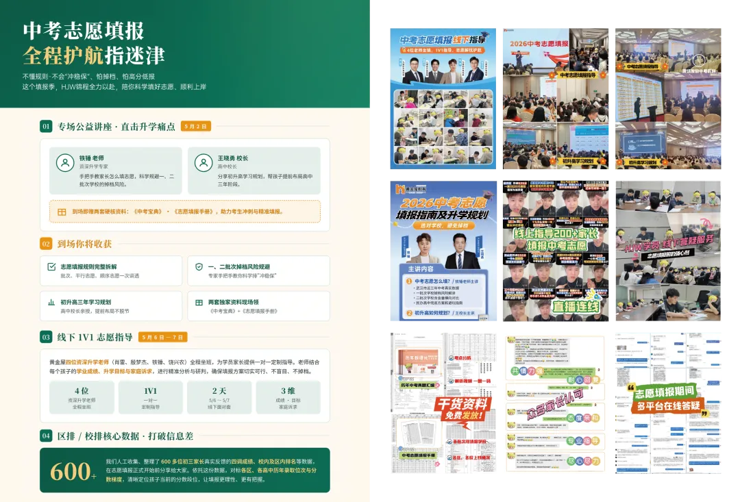 备战2027中高考!初三/高三全日制集训,短板逆袭正当时-第6张图片-四季读书网