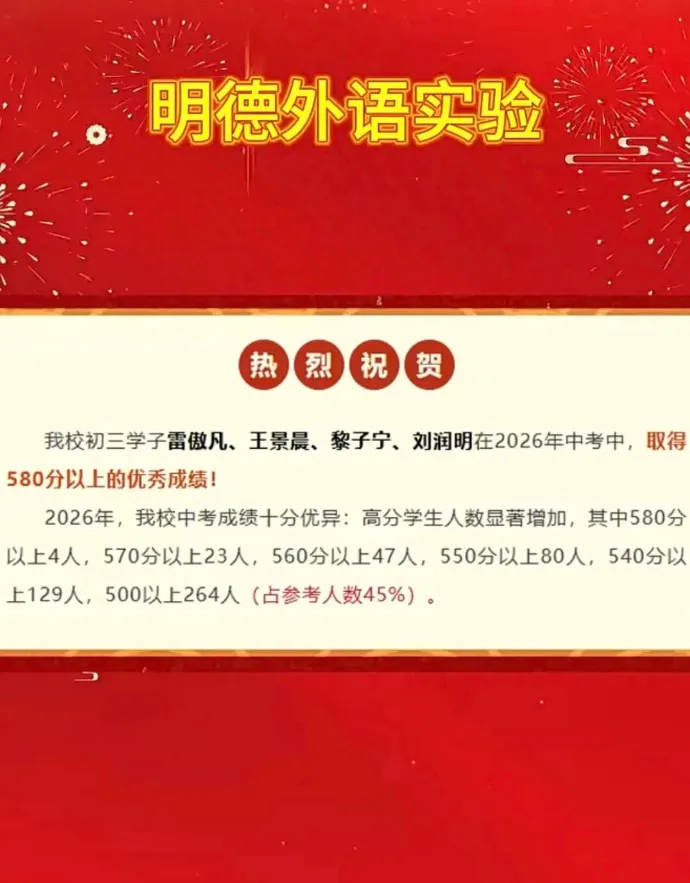 深圳部分初中校中考喜报汇总出炉-第17张图片-四季读书网