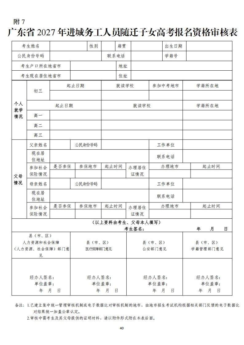 11月1日报名!广东省2027年高考报名通知出炉!附历年高考真题-第47张图片-四季读书网