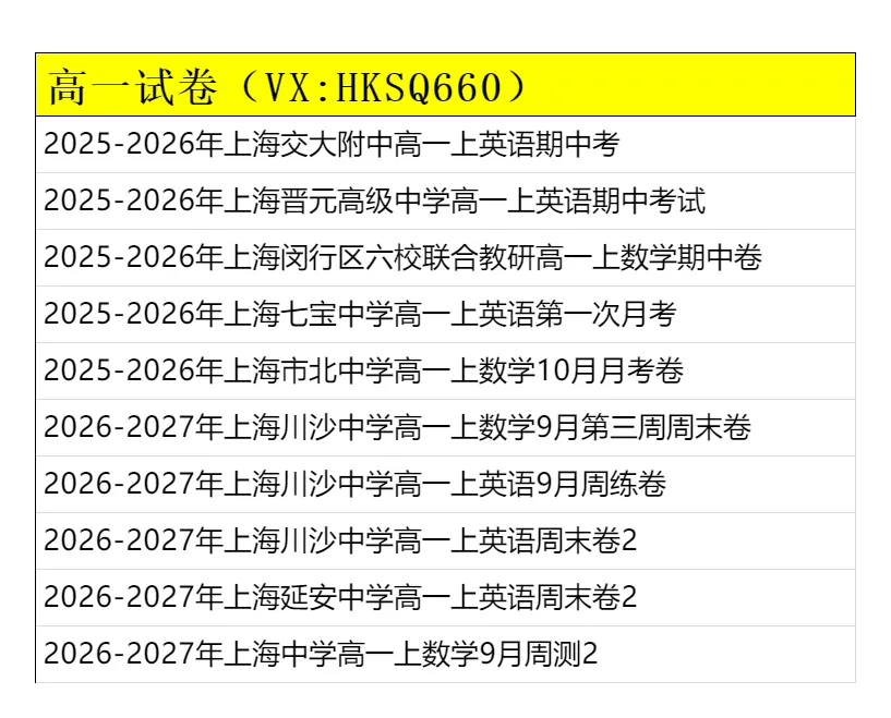 姗姗来迟10月试卷订阅上线,已更新一批-第2张图片-四季读书网