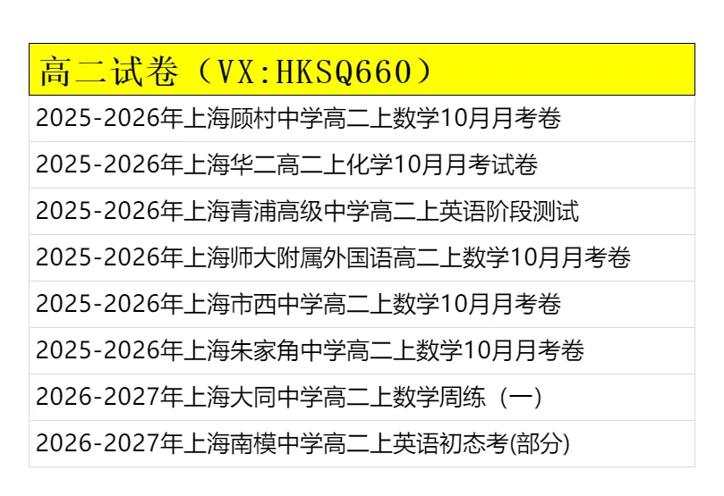 姗姗来迟10月试卷订阅上线,已更新一批-第3张图片-四季读书网