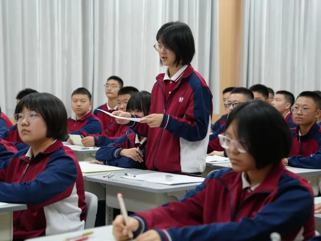 学以蓄势,思以砺行|西咸黄冈学校初三年级睿思课堂展示-第15张图片-四季读书网