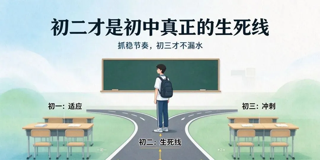 初二这道坎,九成家长都踩错了:真正要死磕的,从来不是＂多刷题＂-第1张图片-四季读书网