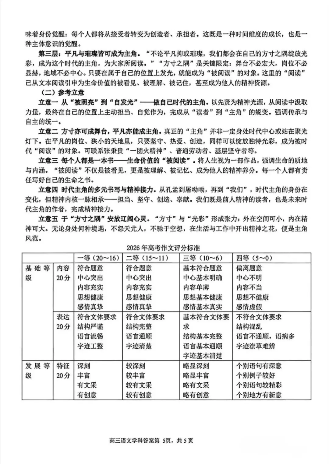 新鲜出炉!2026高三天域名校联考试卷+解析分享-第16张图片-四季读书网
