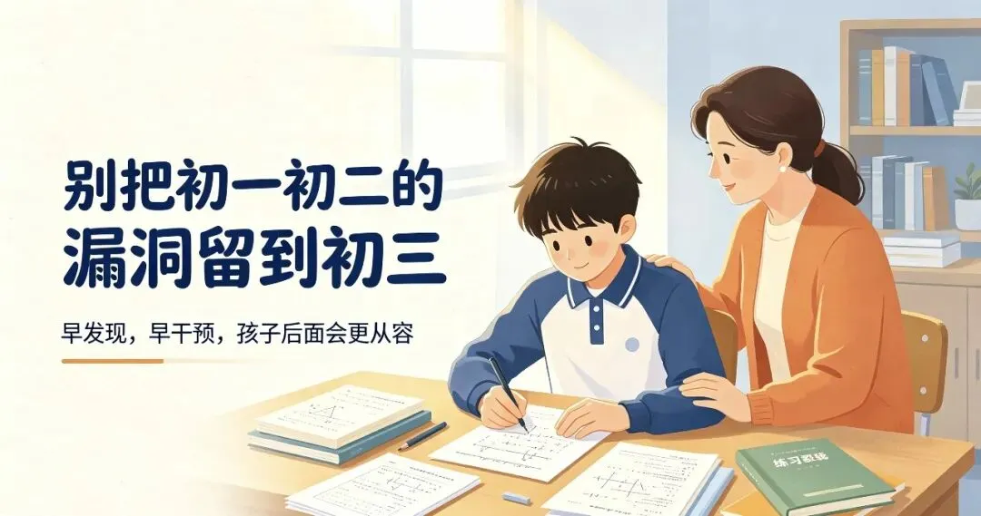 别等到初三才还债|一位初中数学老师的真心话:初一初二的漏洞,真的拖不得-第6张图片-四季读书网