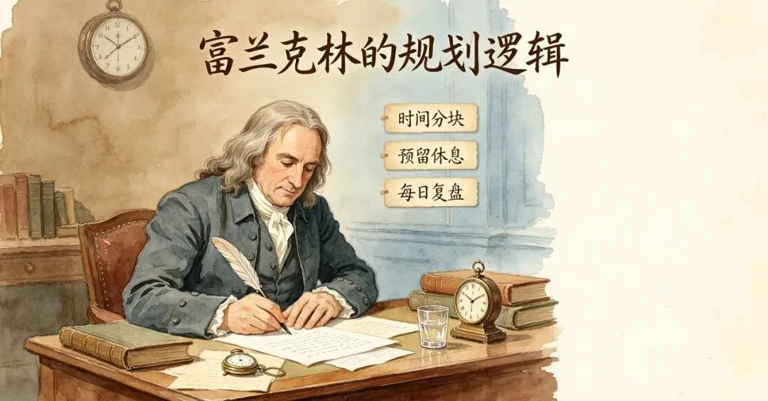 初一孩子假期任务扎堆焦虑?借鉴富兰克林,教会孩子做会变通的计划-第1张图片-四季读书网