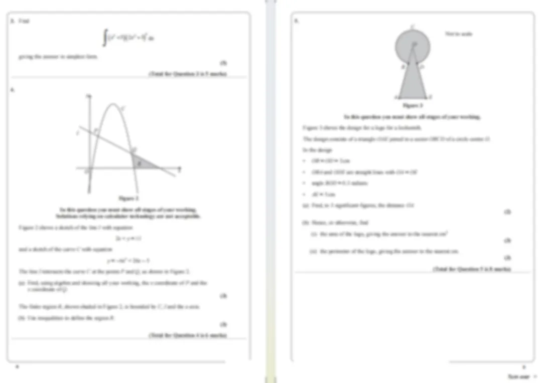 Edexcel IAL数学P1考完,真题答案已出,快来对答案估分!-第2张图片-四季读书网 Edexcel IAL数学P1考完,真题答案已出,快来对答案估分!-第2张图片-四季读书网
