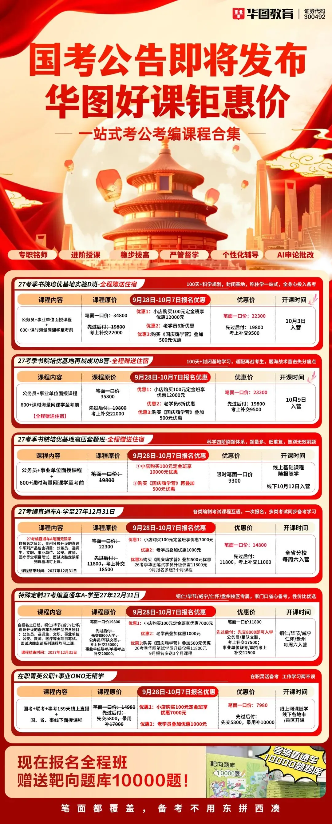 《27国考测试卷》!仅6元!12套纸质版试卷包邮到家!-第12张图片-四季读书网