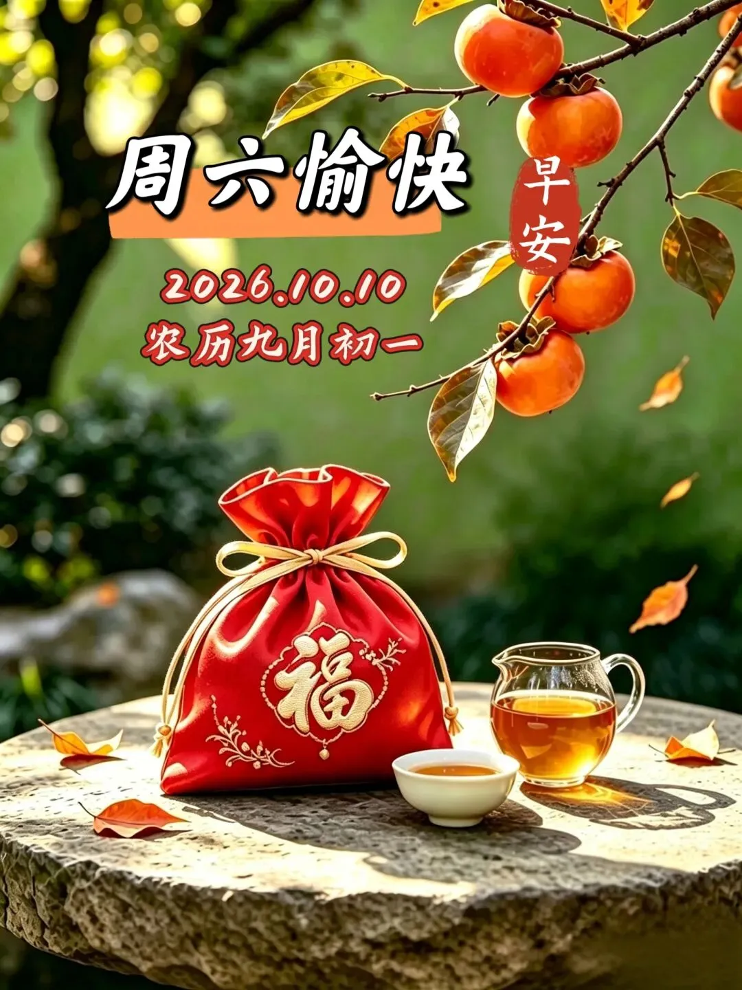 农历九月初一,朔日启程,愿您开始美好的新旅程,平安顺遂,前路一帆风顺,幸福相伴每一天-第1张图片-四季读书网