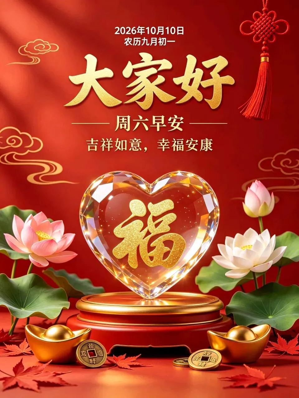 诗词|农历九月初一,愿您身体硬朗,心情舒畅,财源广进,福寿绵长-第1张图片-四季读书网