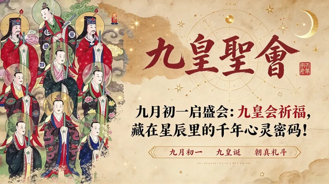 九月初一启盛会:九皇会祈福,藏在星辰里的千年心灵密码!-第3张图片-四季读书网 九月初一启盛会:九皇会祈福,藏在星辰里的千年心灵密码!-第3张图片-四季读书网