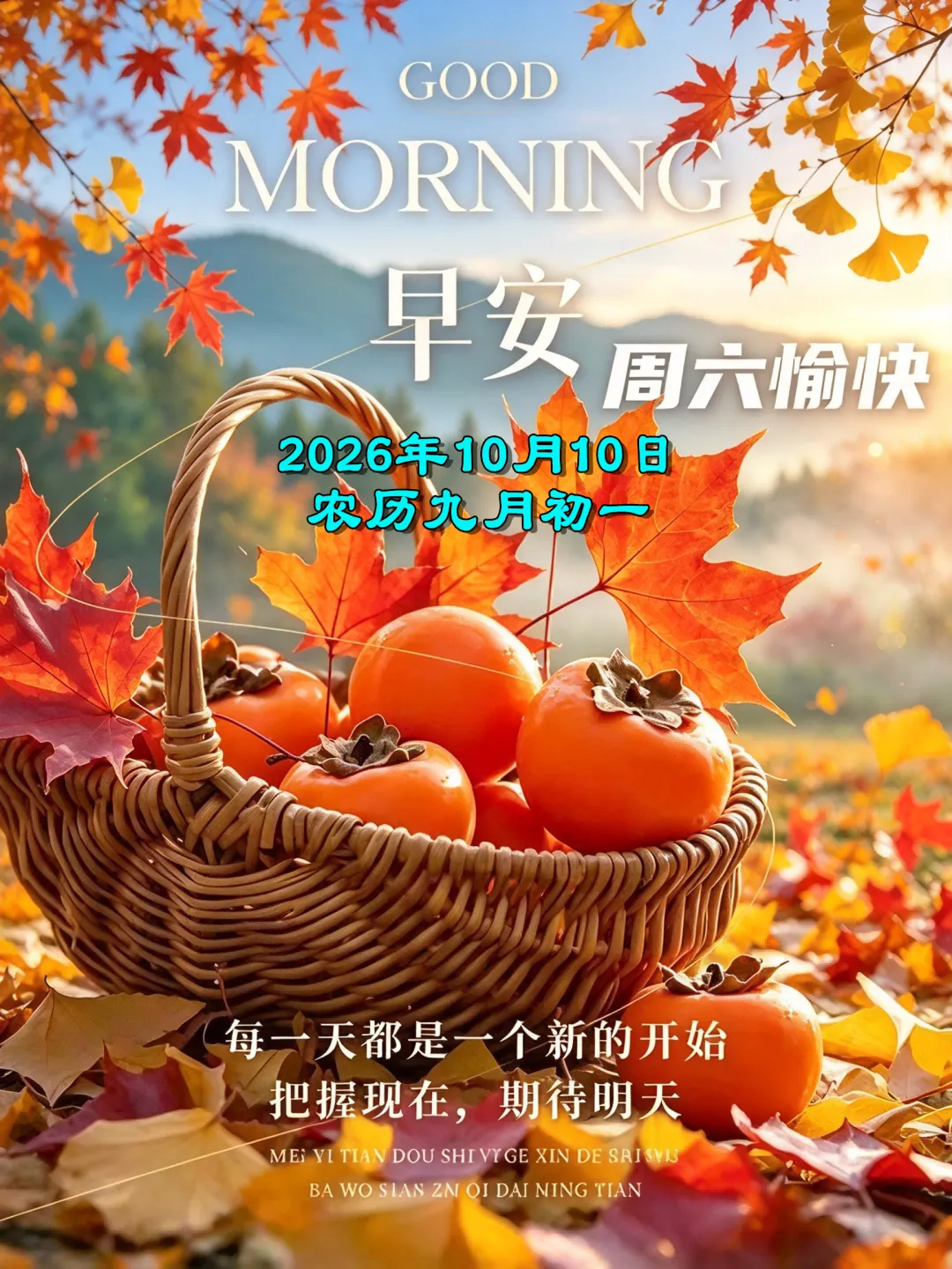 农历九月初一朔日,新月新生,愿你十全十美,福气满满,平安顺遂,万事可期-第1张图片-四季读书网
