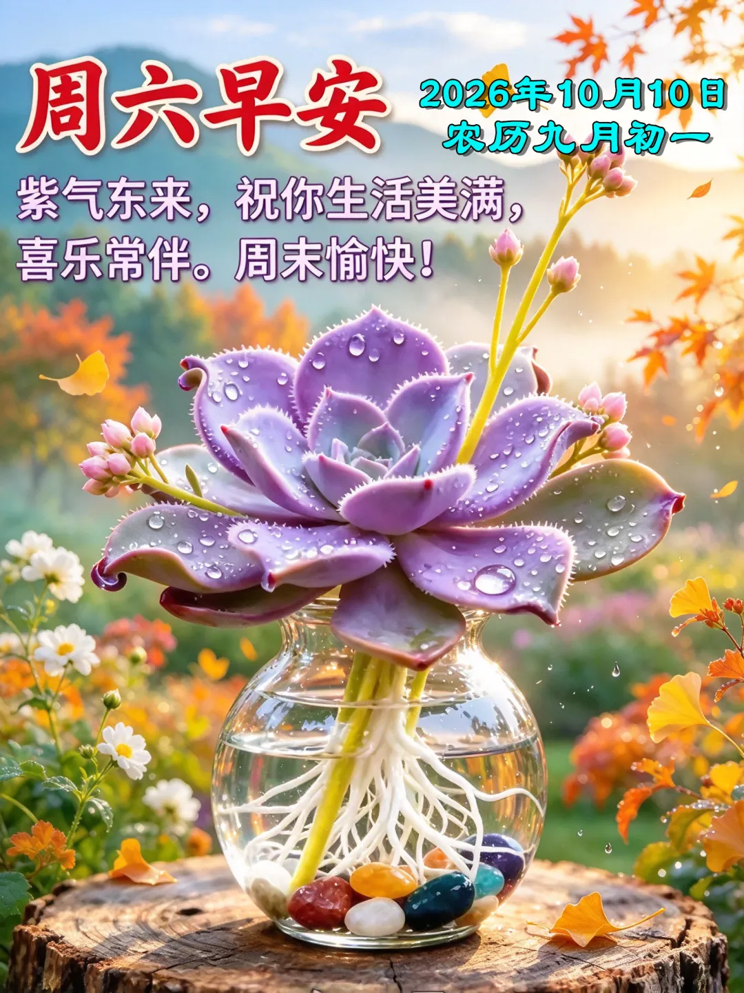 农历九月初一朔日,新月新生,愿你十全十美,福气满满,平安顺遂,万事可期-第2张图片-四季读书网