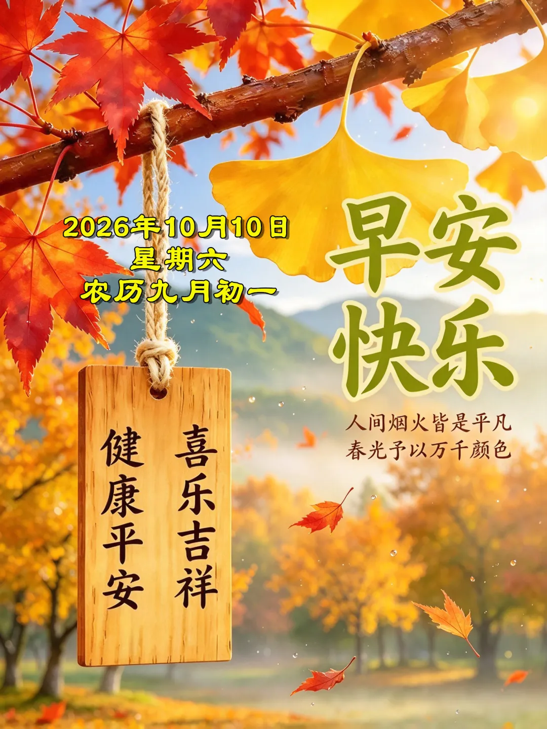 农历九月初一朔日,新月新生,愿你十全十美,福气满满,平安顺遂,万事可期-第3张图片-四季读书网