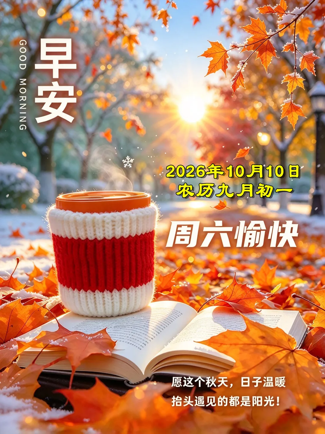 农历九月初一朔日,新月新生,愿你十全十美,福气满满,平安顺遂,万事可期-第6张图片-四季读书网