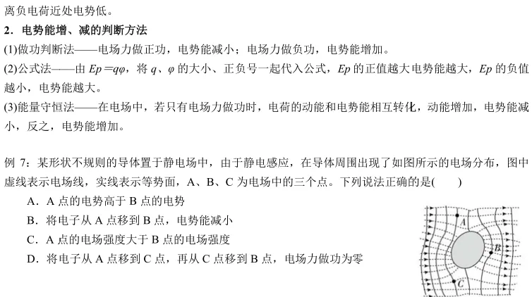高考物理静电场常见9类题型解题思路分析(附例题)-第6张图片-四季读书网