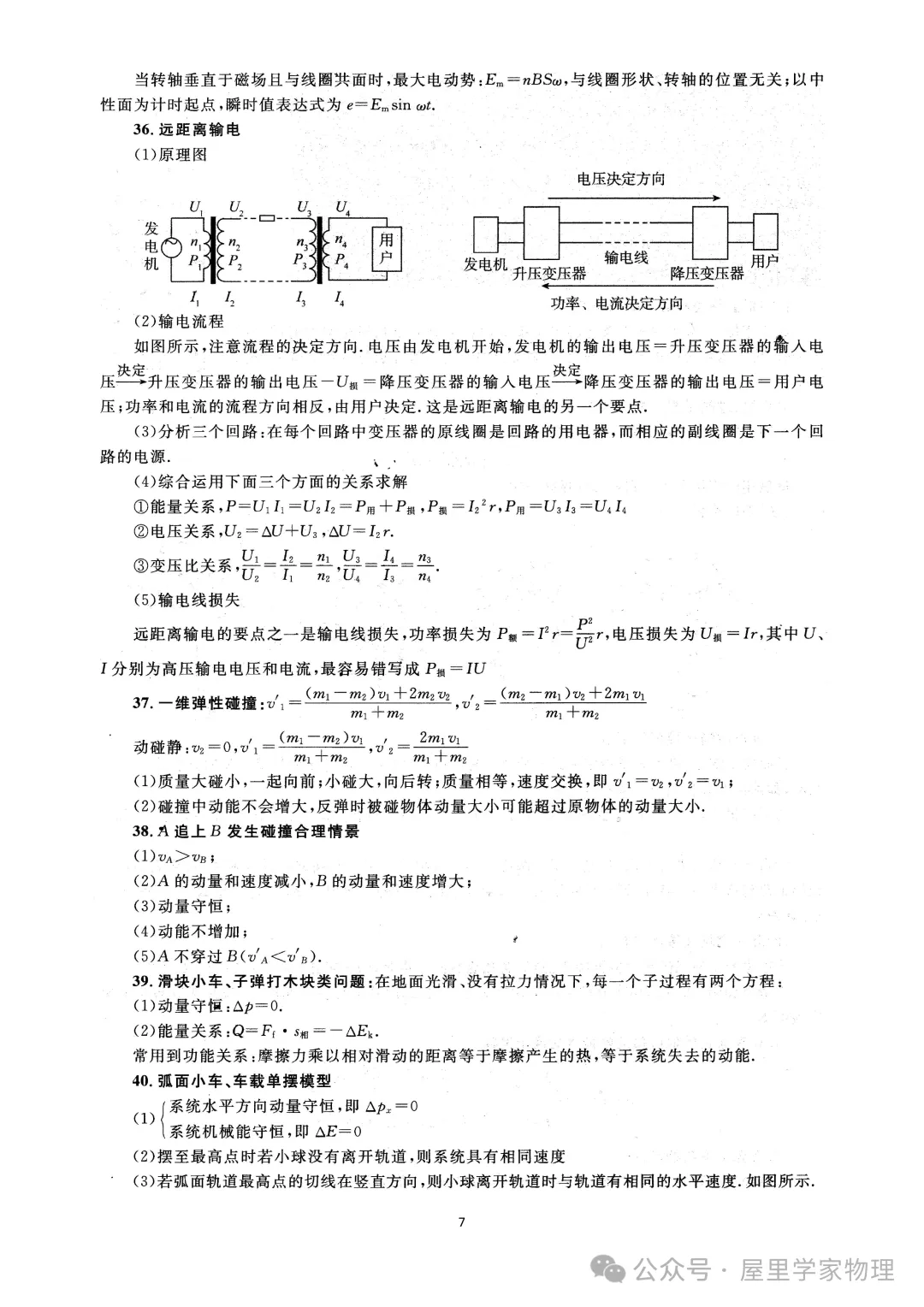 高考物理必须熟记的75个结论-第7张图片-四季读书网