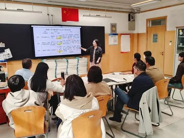 【五彩党建 蓝色成长】研析中考明方向,共研教学展示交流——克拉玛依市第一中学初中语文组开展大教研活动-第2张图片-四季读书网 【五彩党建 蓝色成长】研析中考明方向,共研教学展示交流——克拉玛依市第一中学初中语文组开展大教研活动-第2张图片-四季读书网