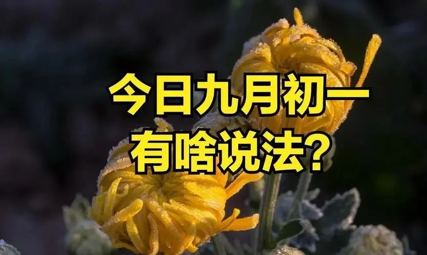 【民俗】九月初一-第10张图片-四季读书网