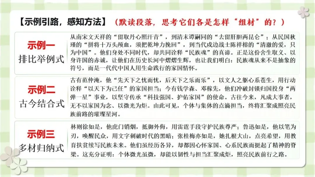 2027届高考写作指导:议论文素材的精准适配与灵活运用-第13张图片-四季读书网