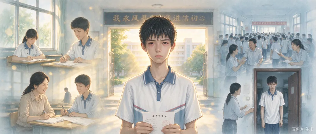 中考那天早上,我点了两次名,少了一个人-第1张图片-四季读书网