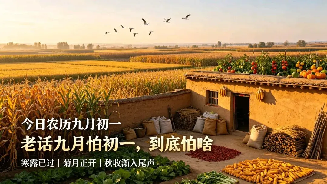 农历九月初一,老话“九月怕初一”,到底怕啥?看完涨见识-第1张图片-四季读书网