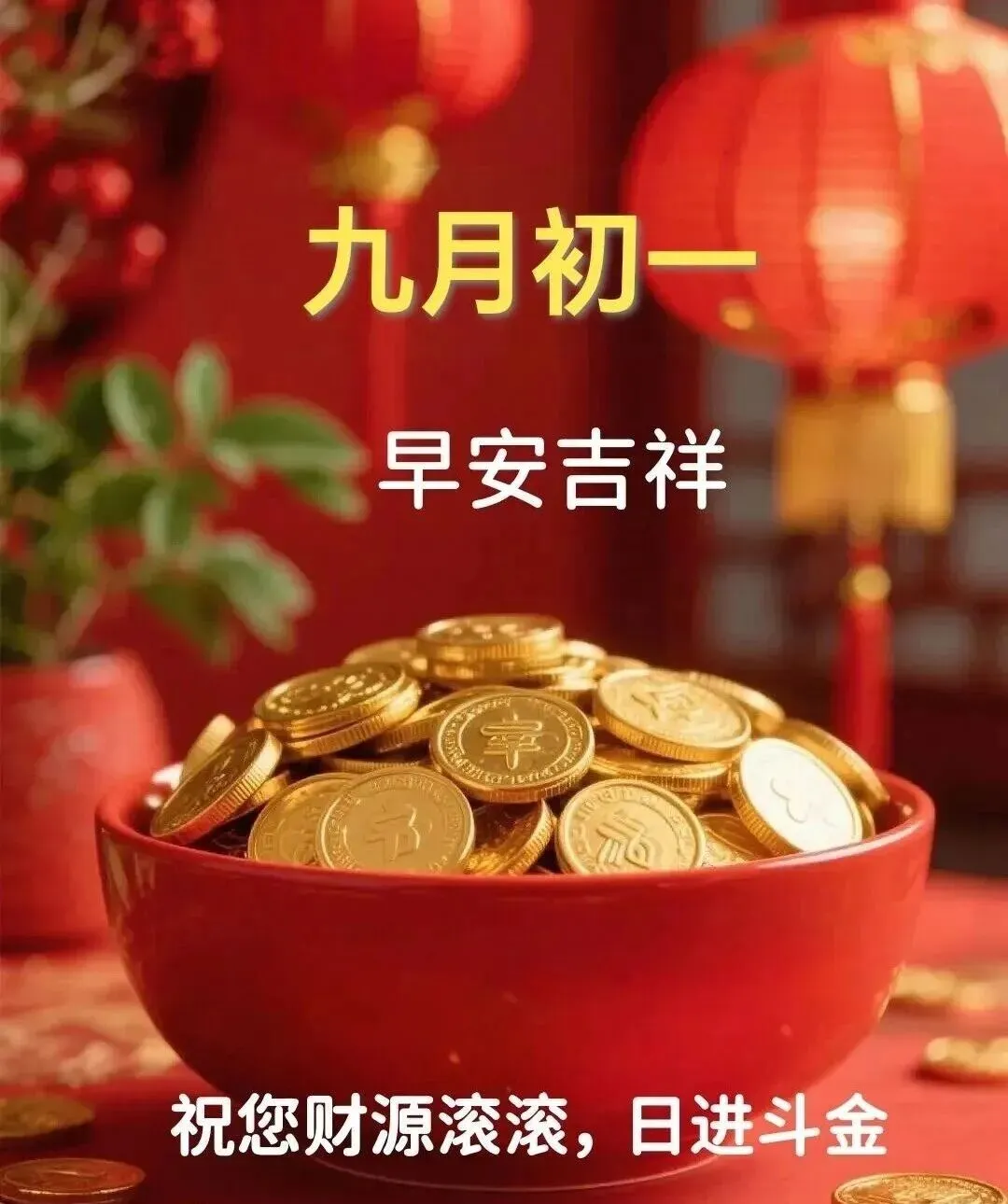 ²⁰²⁶/₁₀.₁₀农历九月初一祝福,愿你财运滚滚,一帆风顺-第3张图片-四季读书网 ²⁰²⁶/₁₀.₁₀农历九月初一祝福,愿你财运滚滚,一帆风顺-第3张图片-四季读书网