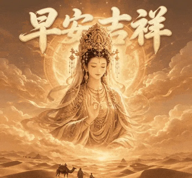 九月初一,香期吉日,29张观音早上好图片带日期,愿心怀善念,承蒙菩萨护佑,福气常伴左右-第7张图片-四季读书网