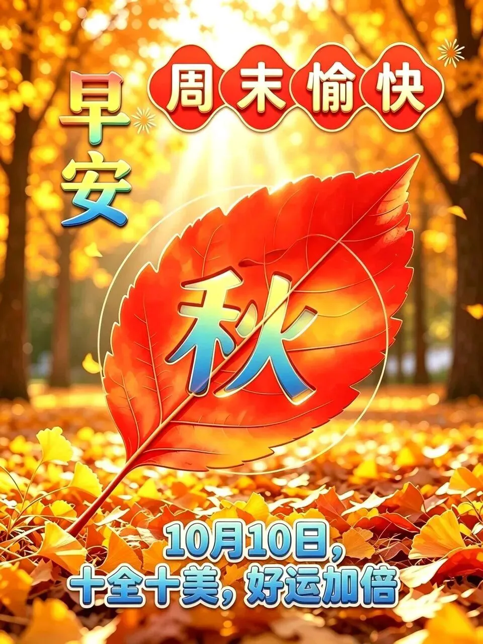 九月初一早上好,送你15张漂亮早安祝福图片,愿好运加倍,喜乐长久,岁岁平安-第3张图片-四季读书网