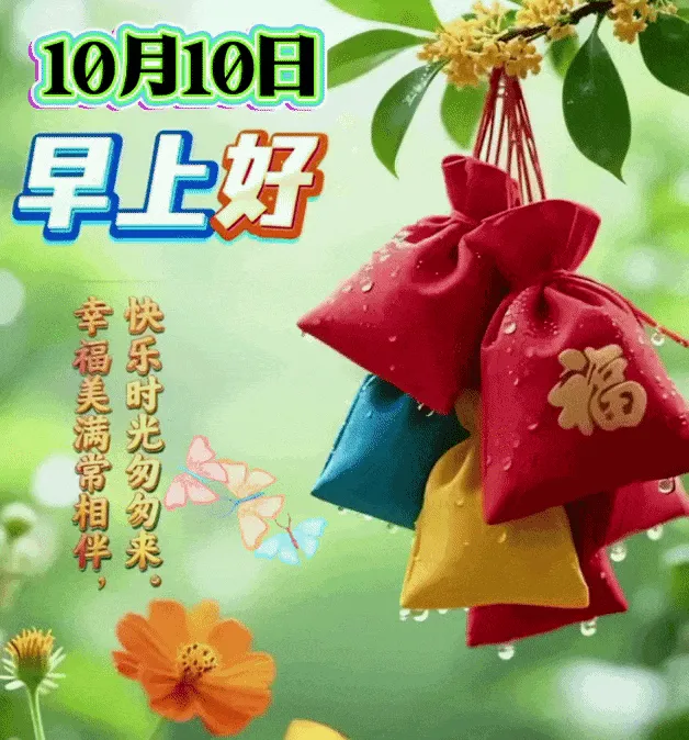 九月初一早上好,送你15张漂亮早安祝福图片,愿好运加倍,喜乐长久,岁岁平安-第13张图片-四季读书网