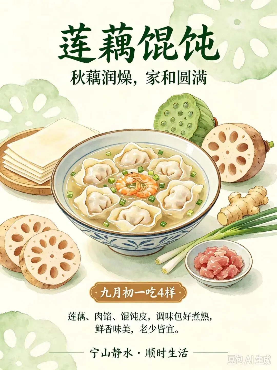 农历九月初一牢记吃4样、做2事,循着老规矩,安稳入深秋-第3张图片-四季读书网