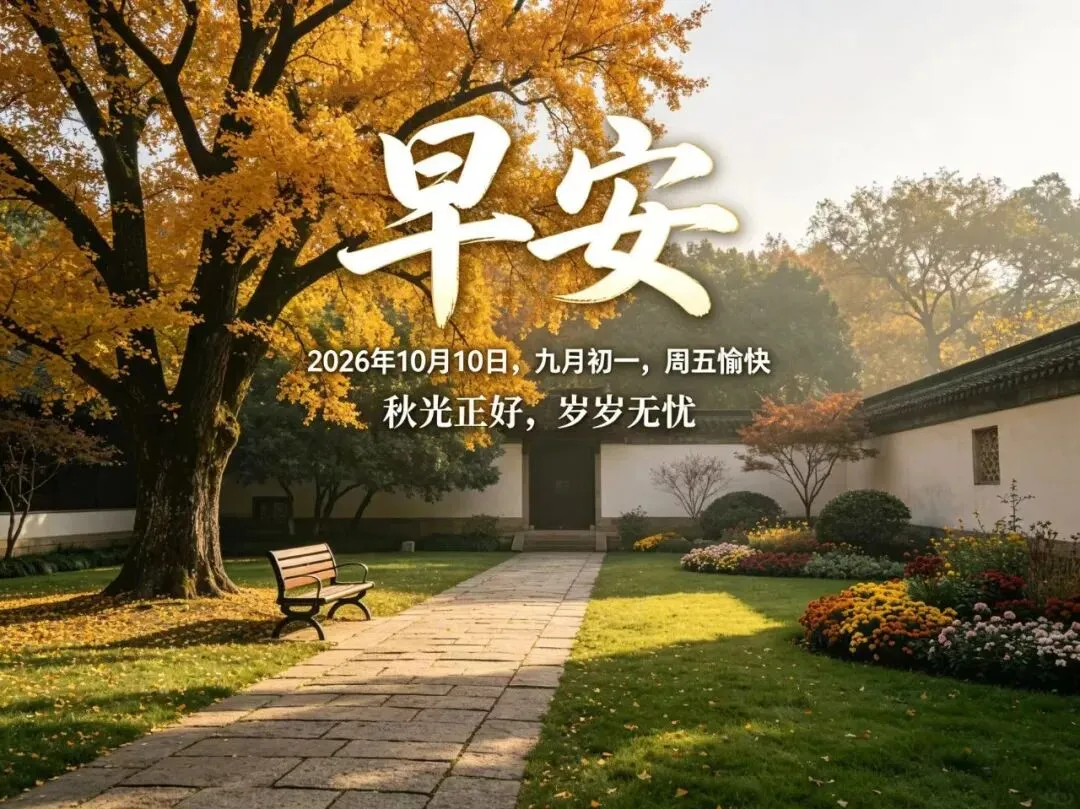 九月初一,正式迎来深秋.愿秋日暖暖,遇事不急躁-第1张图片-四季读书网