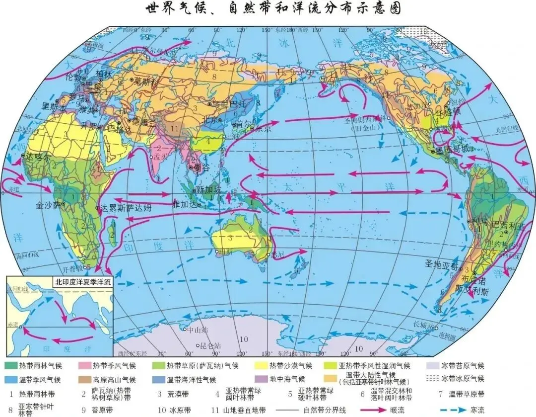 高考地理:寒流与暖流-第11张图片-四季读书网