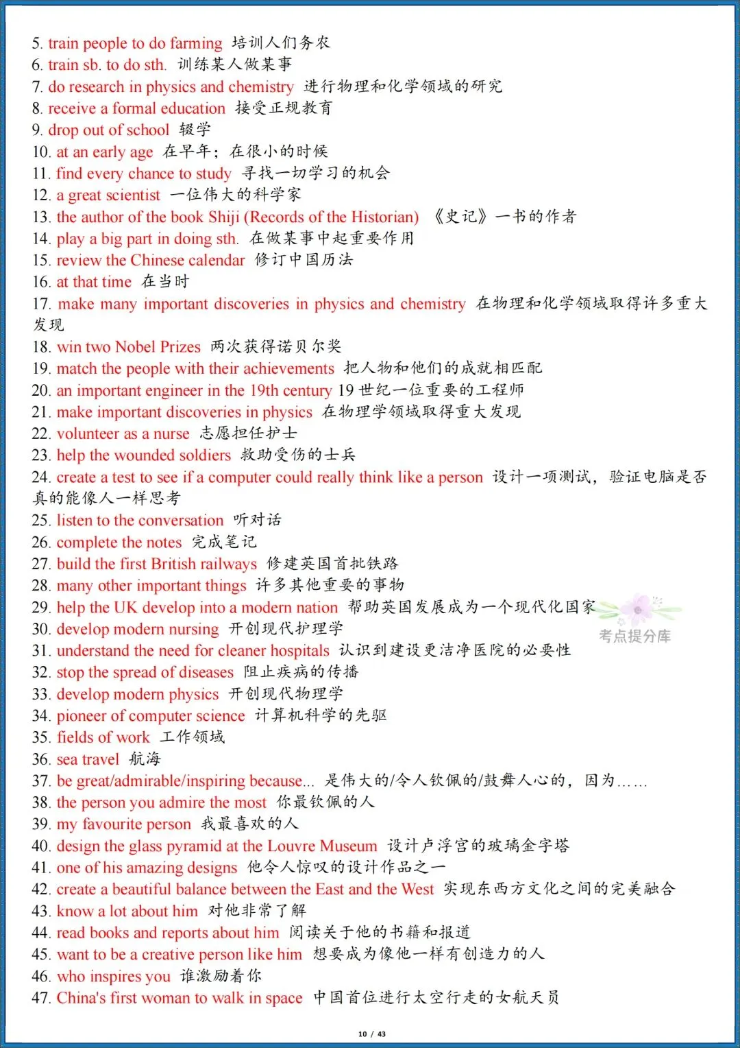 26秋初三新人教版 九年级上册英语《全册单词短语句子默写汇总》含词性转换 默写版+答案版 共86页 可打印-第26张图片-四季读书网 26秋初三新人教版 九年级上册英语《全册单词短语句子默写汇总》含词性转换 默写版+答案版 共86页 可打印-第26张图片-四季读书网