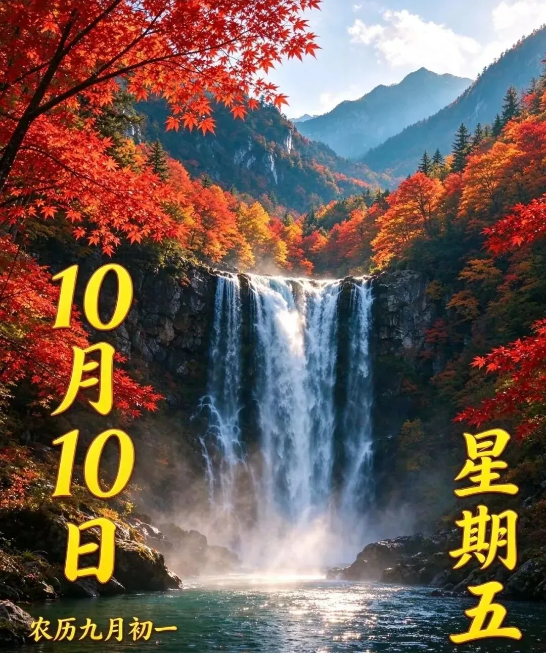 九月初一逢 10 月 10 日,秋意渐深,收下这份秋日暖心祝福-第10张图片-四季读书网 九月初一逢 10 月 10 日,秋意渐深,收下这份秋日暖心祝福-第10张图片-四季读书网