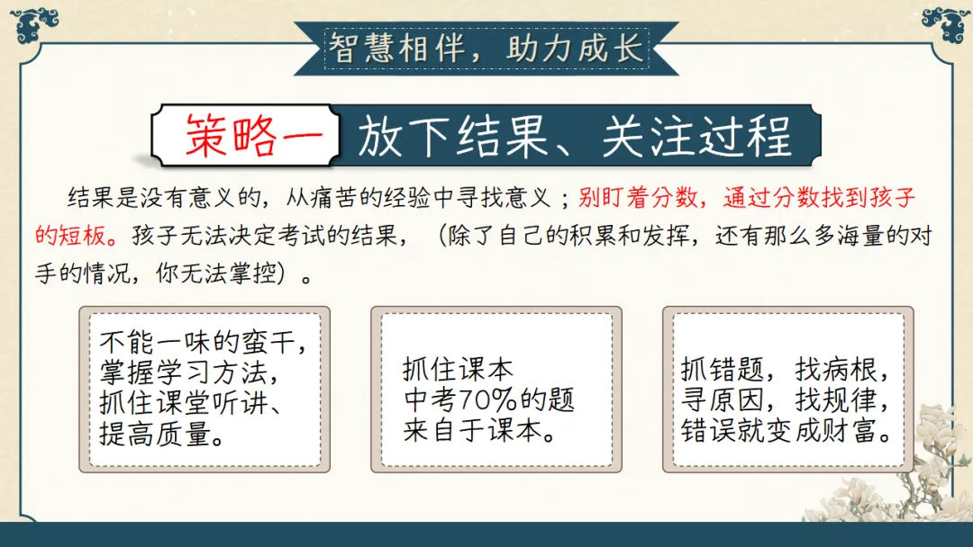 【初三】【秋季上】期中家长会:初三已至,同心共赴,厉害的班主任这样开(附69页ppt课件)-第50张图片-四季读书网 【初三】【秋季上】期中家长会:初三已至,同心共赴,厉害的班主任这样开(附69页ppt课件)-第50张图片-四季读书网