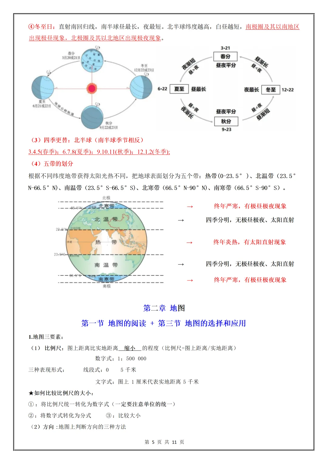 【初一】2026秋七年级上册地理全册核心知识点总结背诵版,有完整版可打印,建议家长领取一份打印给孩子!-第7张图片-四季读书网 【初一】2026秋七年级上册地理全册核心知识点总结背诵版,有完整版可打印,建议家长领取一份打印给孩子!-第7张图片-四季读书网