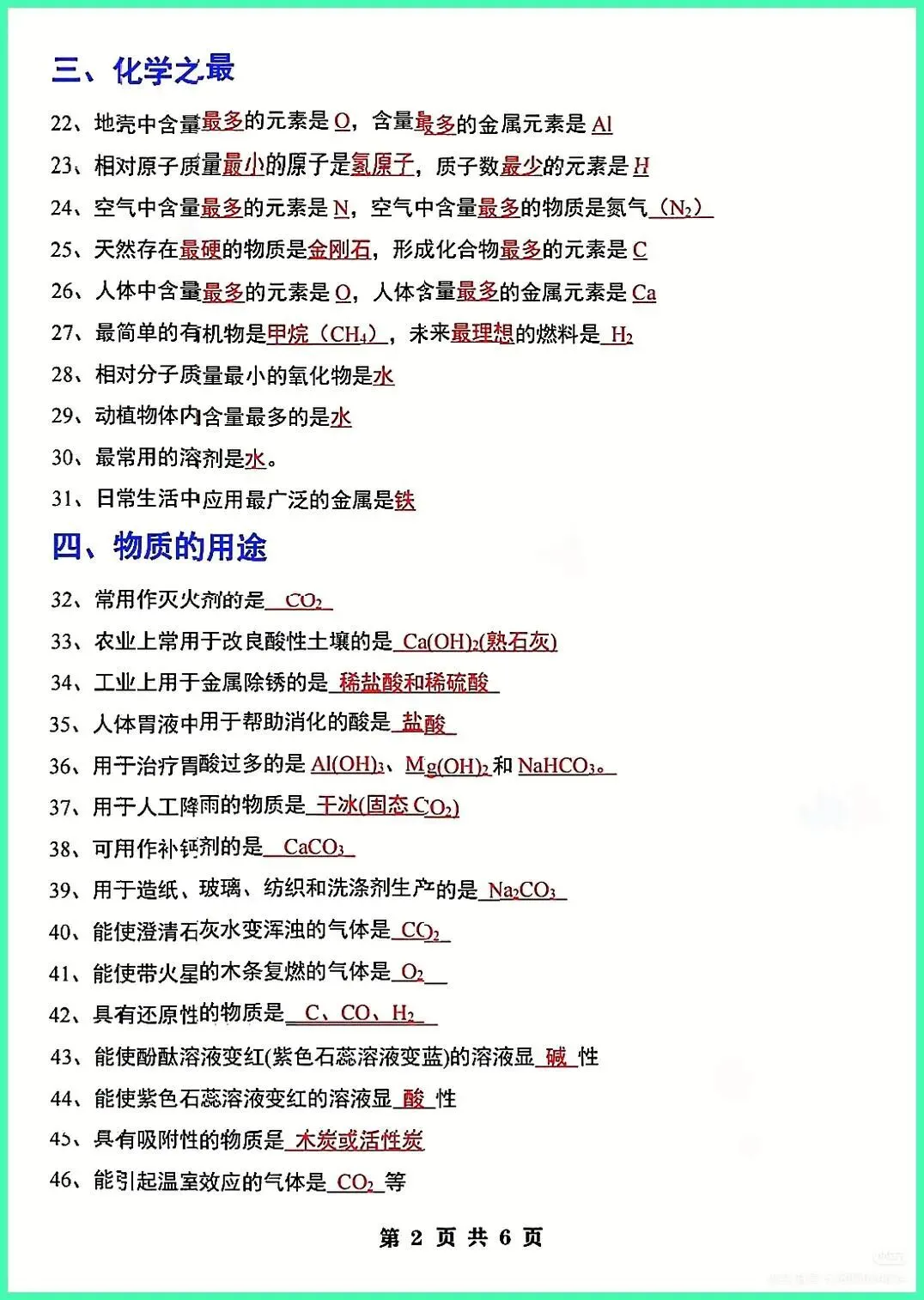 初三生注意!我好像发现了化学选择题能一直全对的方法!-第2张图片-四季读书网