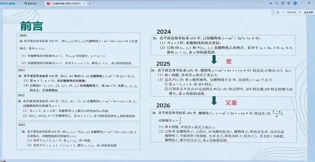 人大附中审题人分享:中考数学26题风向变了!-第2张图片-四季读书网 人大附中审题人分享:中考数学26题风向变了!-第2张图片-四季读书网