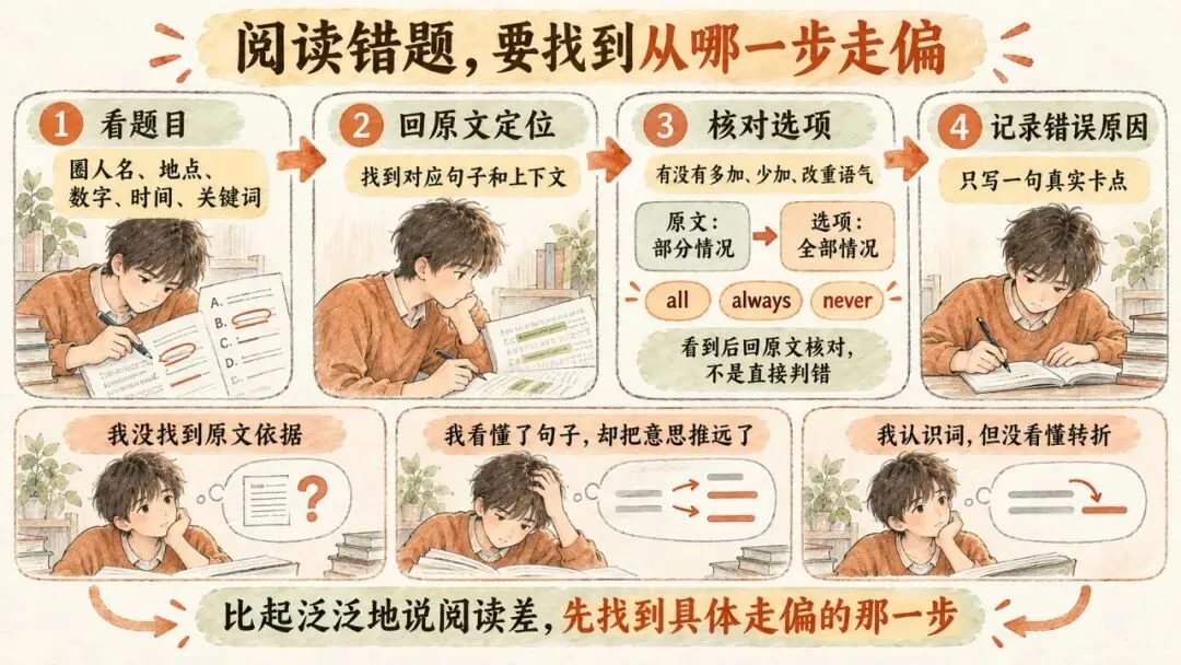 初三英语总在80分打转,先别加任务,把每天的英语回收做起来-第3张图片-四季读书网 初三英语总在80分打转,先别加任务,把每天的英语回收做起来-第3张图片-四季读书网