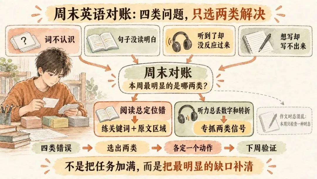 初三英语总在80分打转,先别加任务,把每天的英语回收做起来-第5张图片-四季读书网 初三英语总在80分打转,先别加任务,把每天的英语回收做起来-第5张图片-四季读书网