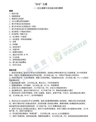 初三必看:华育初中道法抄书秘籍,30分轻松拿满!-第7张图片-四季读书网 初三必看:华育初中道法抄书秘籍,30分轻松拿满!-第7张图片-四季读书网