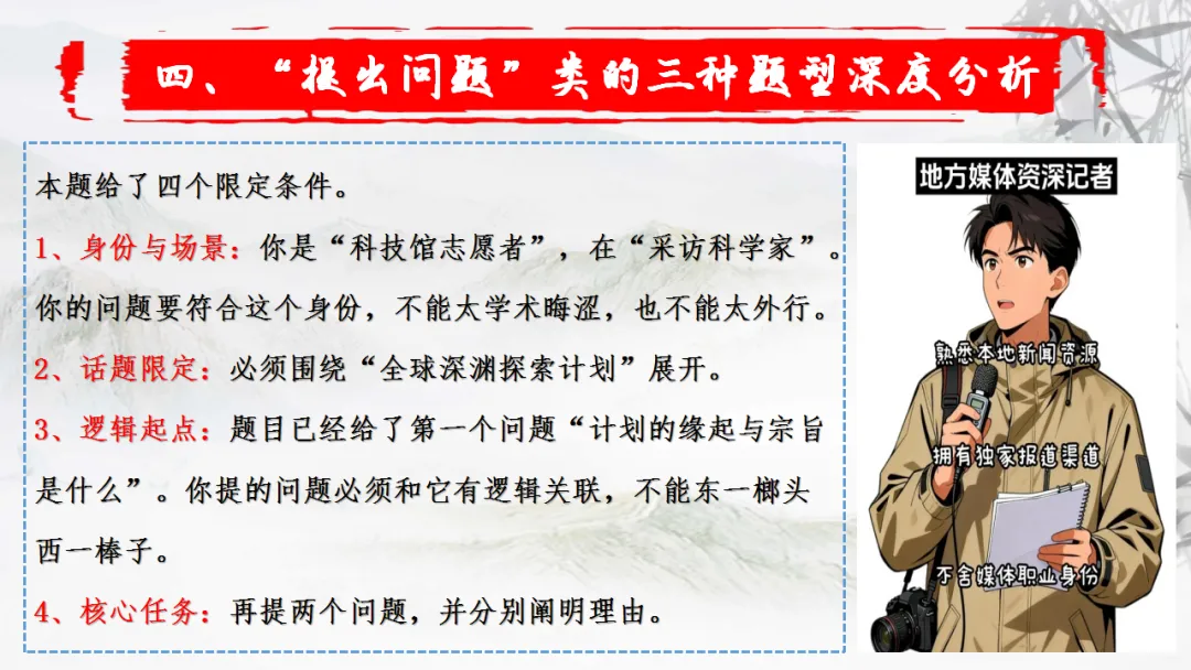 【一轮复习】高考新题型之——提出问题-第22张图片-四季读书网